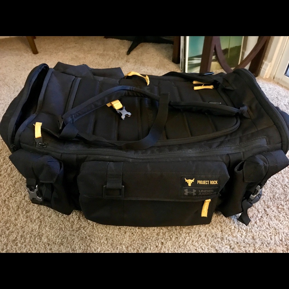 UA x Project Rock range duffel
